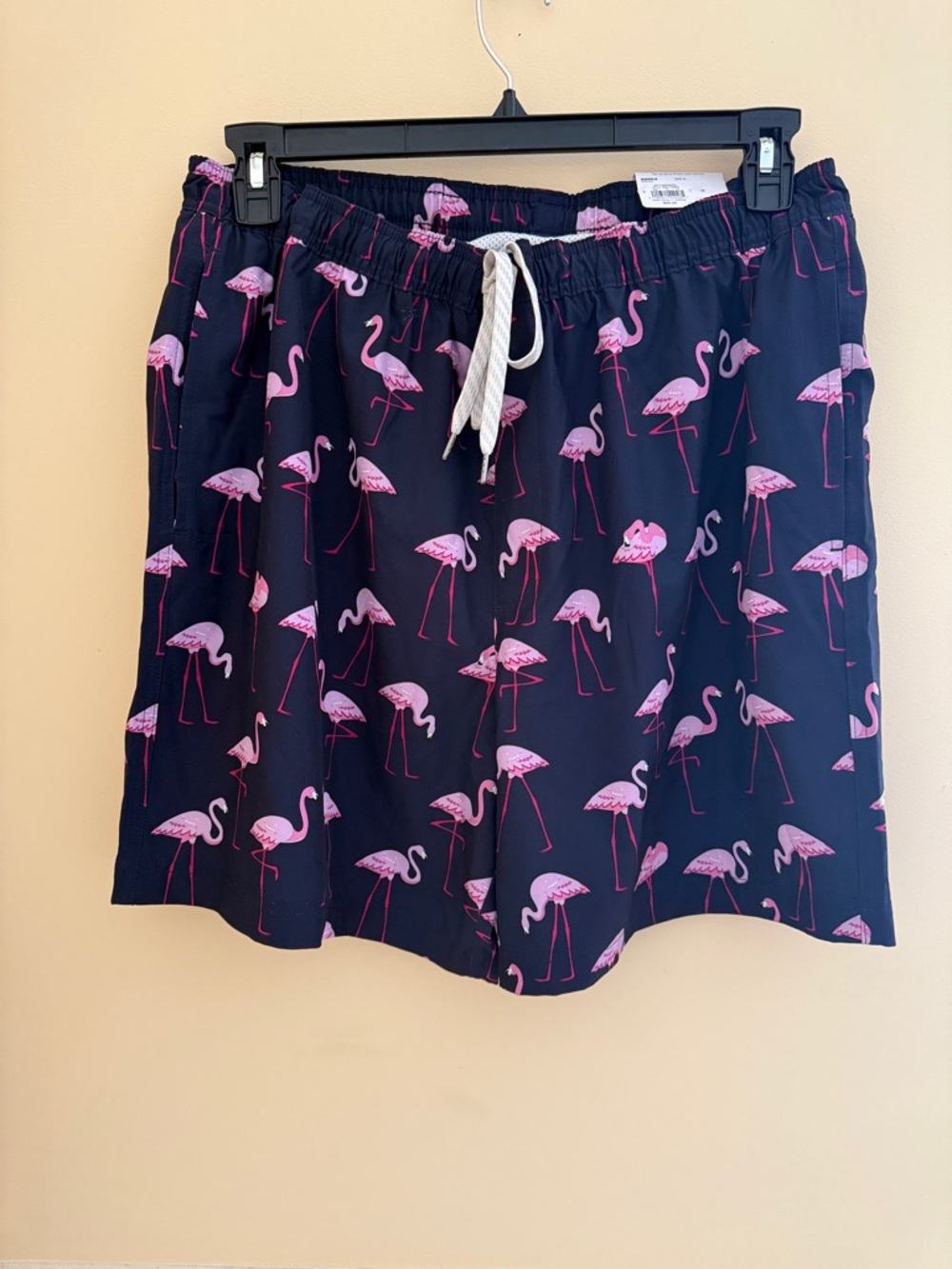 Sonoma Goods For Life |‎ Navy & Pink Flamingo Swim Trunks Sz XL